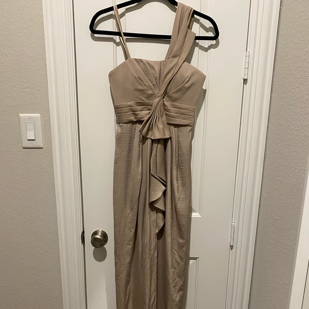 BCBG MAXAZRIA Long dress in Taupe